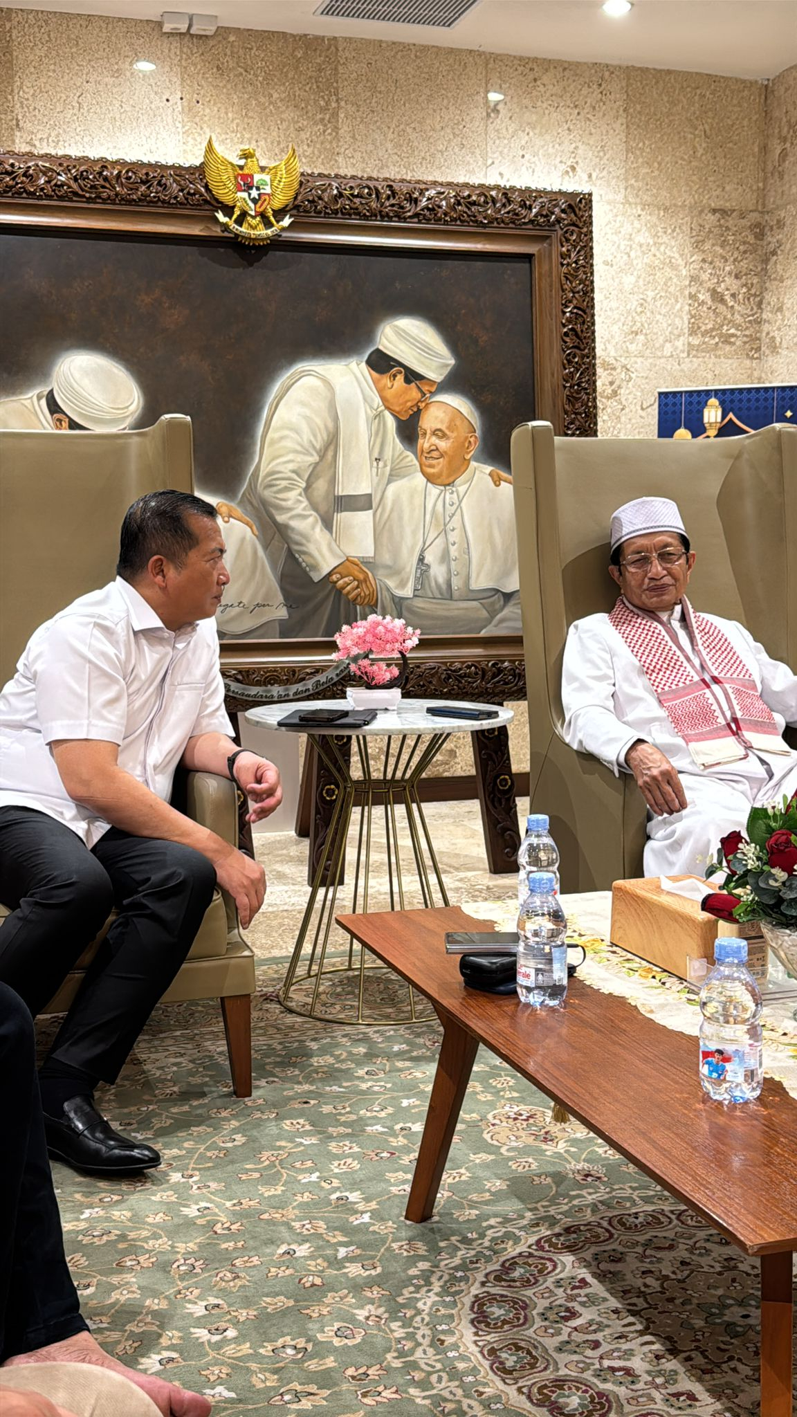 Gubernur NTB Kunjungi Masjid Istiqlal, Bahas Tata Kelola dan Persiapan IES 2025